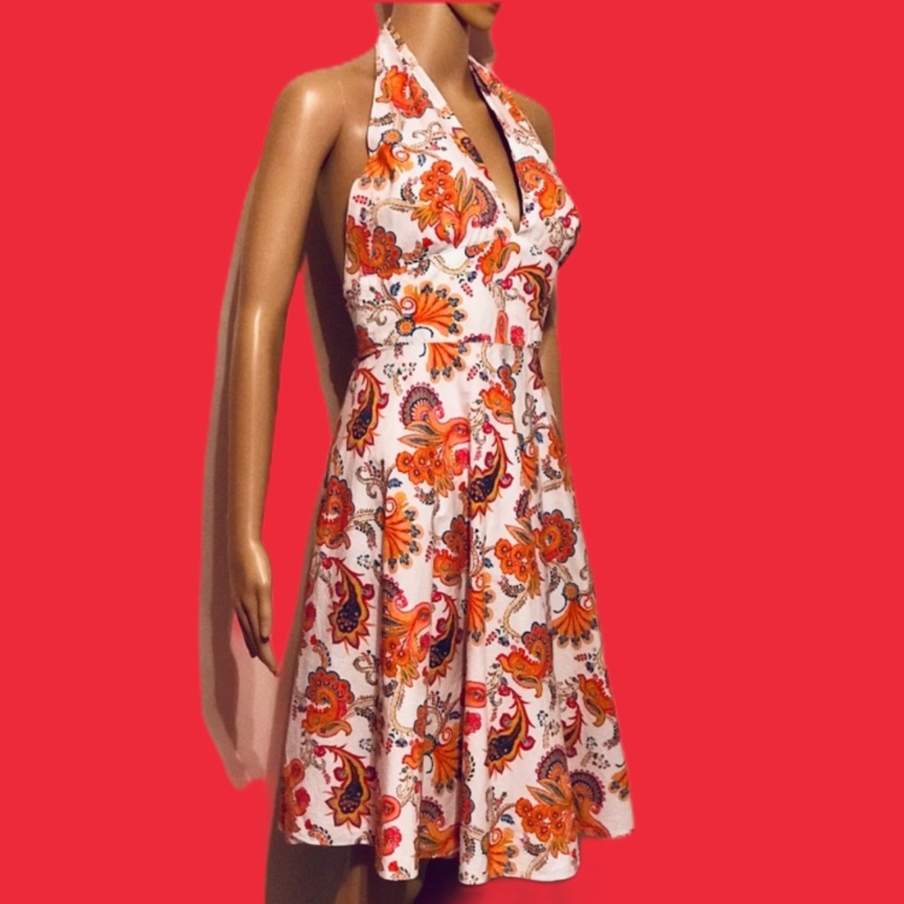 Finley floral halter style dress size 2